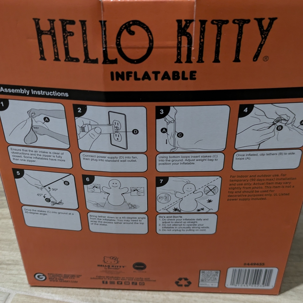 Hello Kitty Halloween Inflatable - Picture 5 of 5